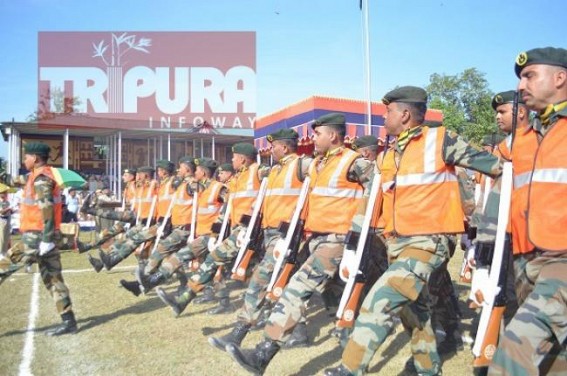 Tripura celebrates Civil Defence & Home Guard Day